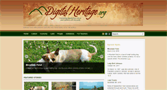 Desktop Screenshot of digitalheritage.org